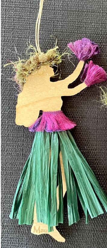 Hula Girl Ornament