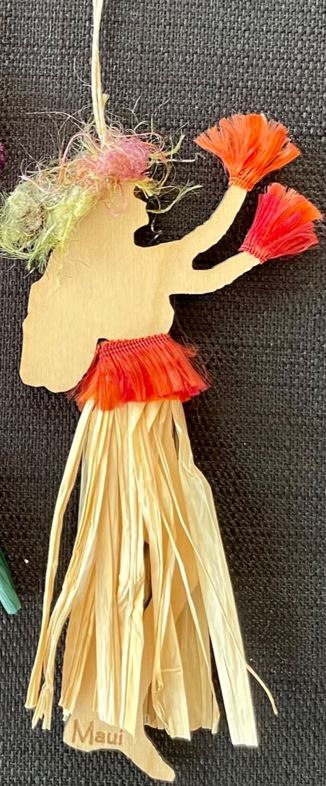 Hula Girl Ornament