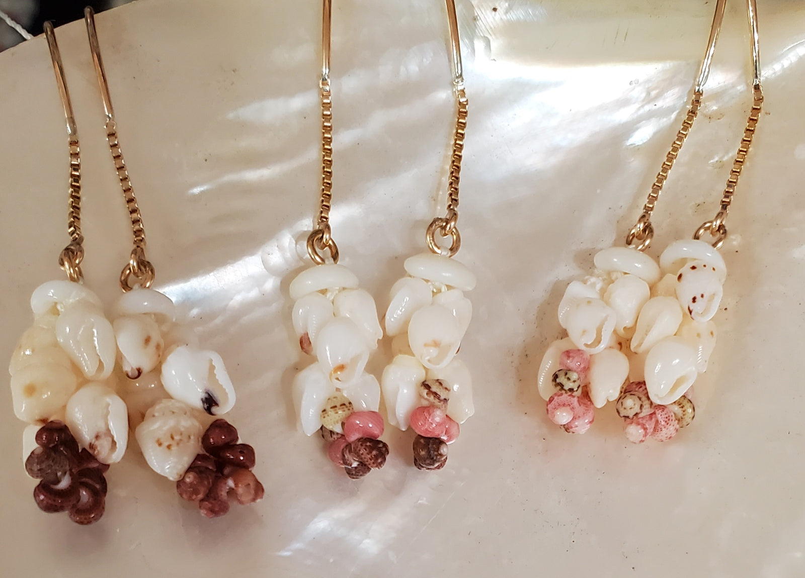 Kipona Earring with 14K GF chain