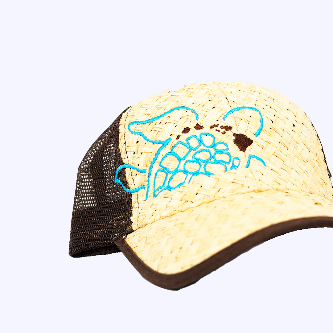 Lauhala Hat with Honu