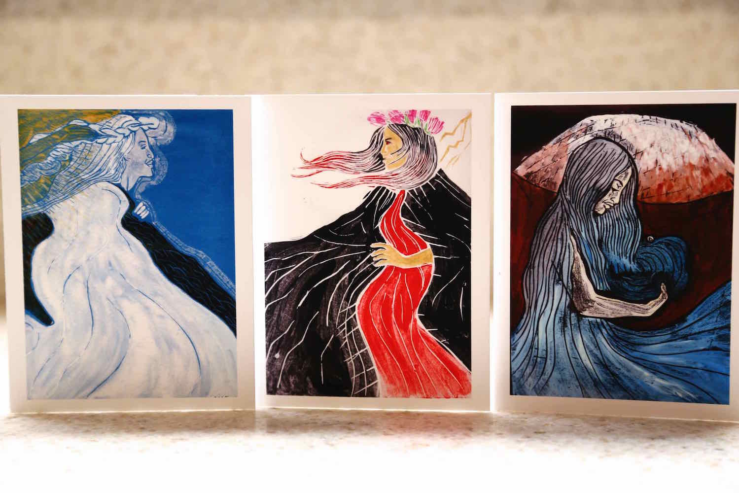 Limahana - Hawaiian Goddesses Notecards