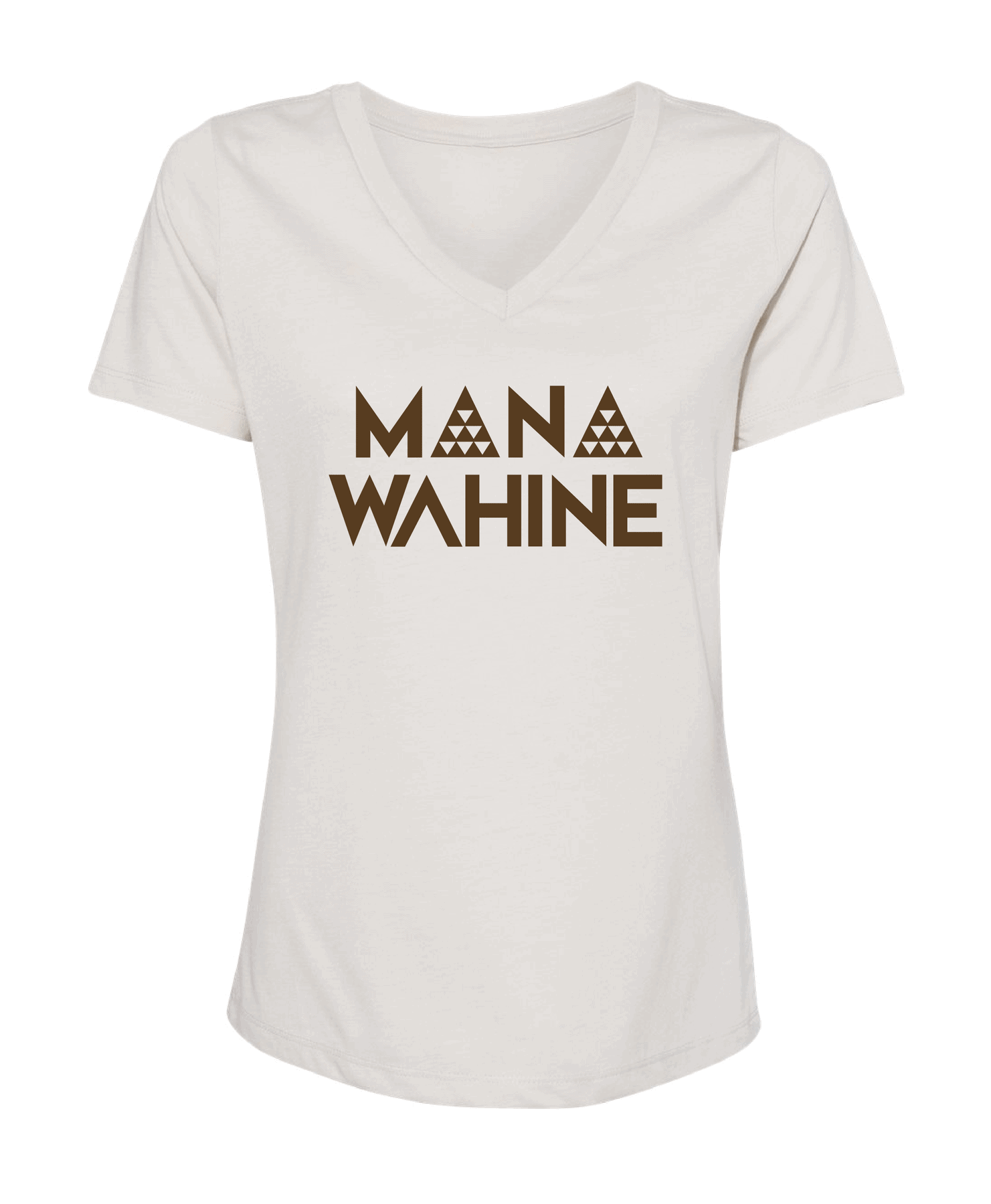 Mana Wahine V-Neck Sand