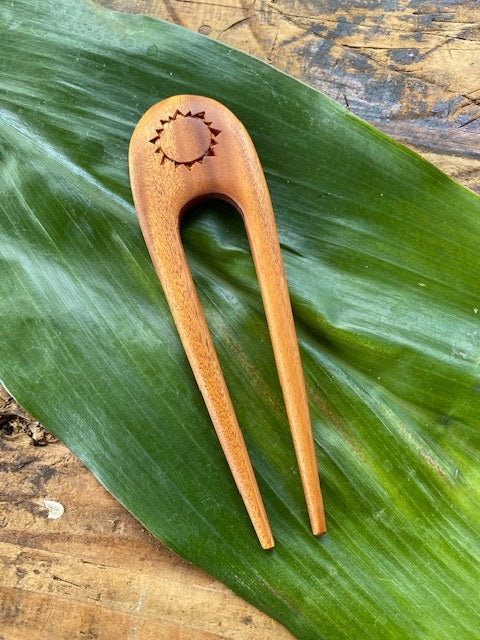 MAUNA KEA & LA WOOD HAIR PICK