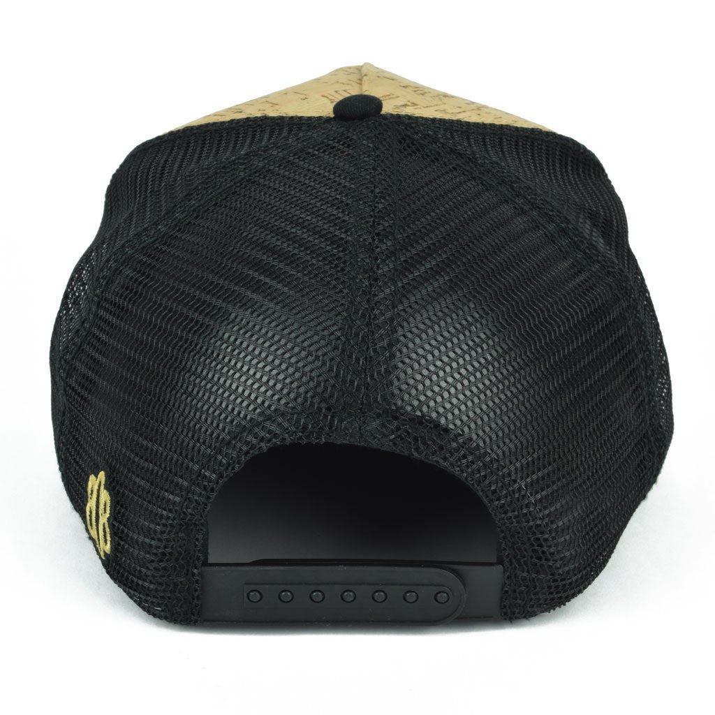 Pop-Up Mākeke - 808 Clothing - Hawaii 3D Flat Bill Hat - Back View