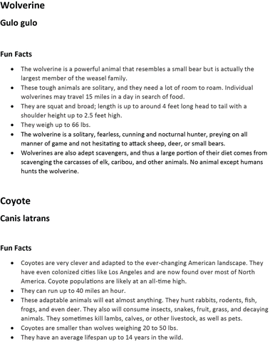 Pop-Up Mākeke - Advance Wildlife Education - North America Wildlife Educational Coloring Book - Fun Facts