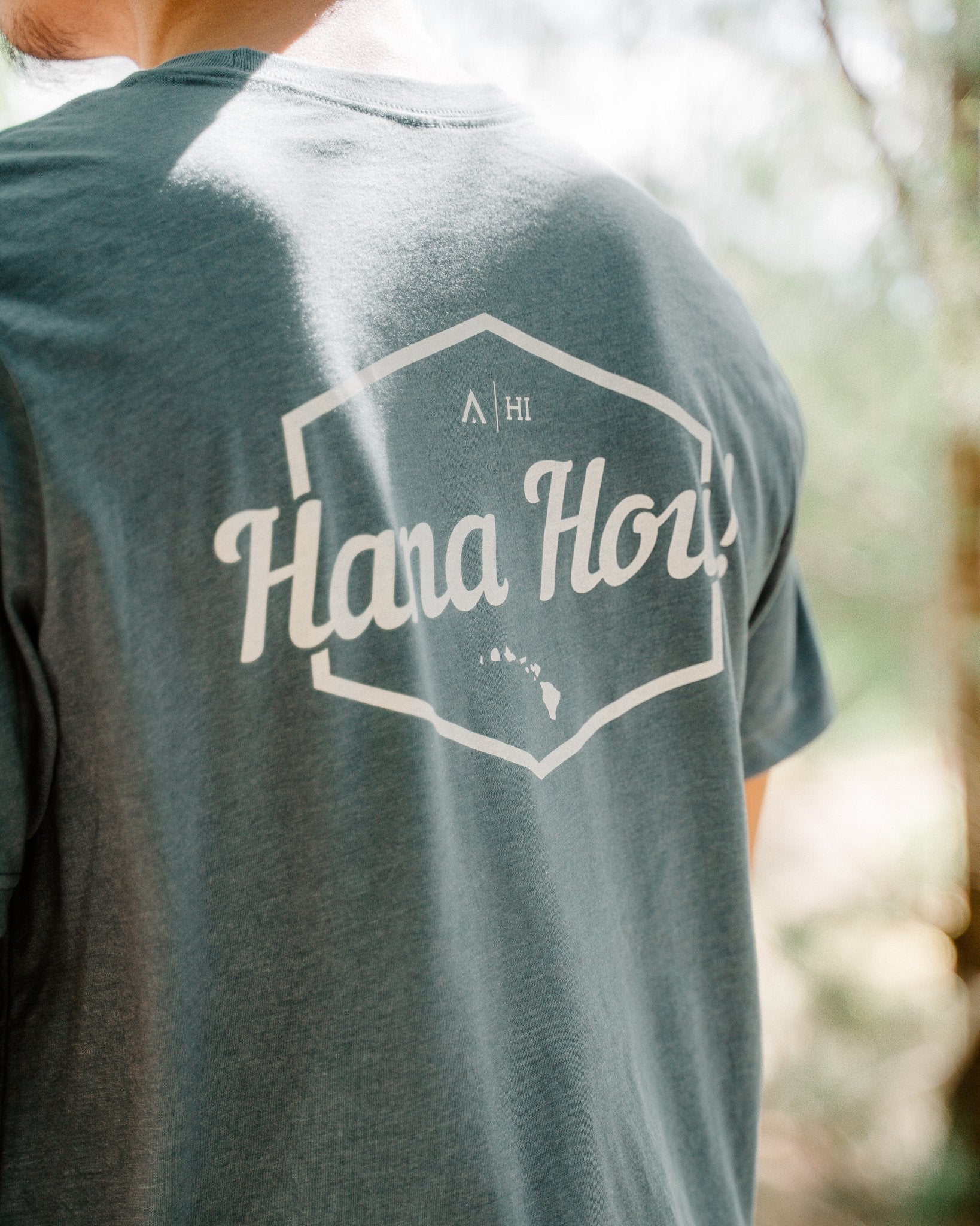 Pop-Up Mākeke - Aloha Ke Akua Clothing - Hana Hou Men's Short Sleeve T-Shirt - Heather Slate