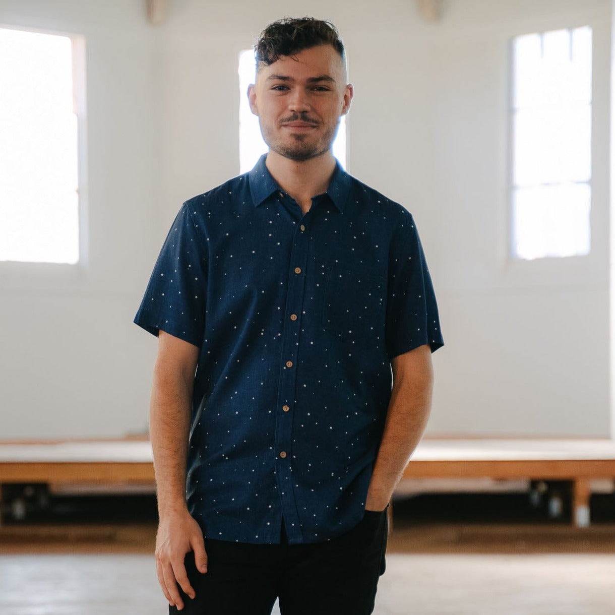 Pop-Up Mākeke - Aloha Ke Akua Clothing - Haunani Button Down Aloha Shirt