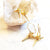 Pop-Up Mākeke - Flotsam & Co. - 24kt Gold Dipped Aumakua Hoop Earrings