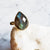 Pop-Up Mākeke - Flotsam & Co. - Labradorite Gold Vermeil Ring