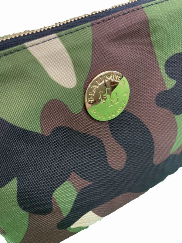 Pop-Up Mākeke - Haumea Hawaii - Pilialoha Crossbody Bag - Camouflage - Logo Close Up