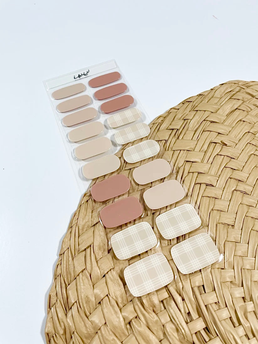 Pop-Up Mākeke - Iwi Nails - Gel Nail Strips - Palaka (Pastel Guava)