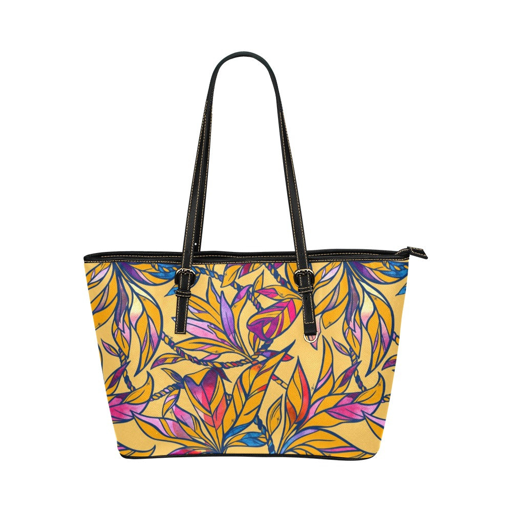 Pop-Up Mākeke - Kini Zamora - Lāʻi Small Tote Bag - Lilikoi