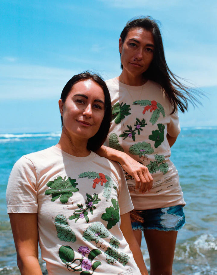 Pop-Up Mākeke - Laulima Hawai'i - Makai Unisex Short Sleeve T-Shirt - Front View