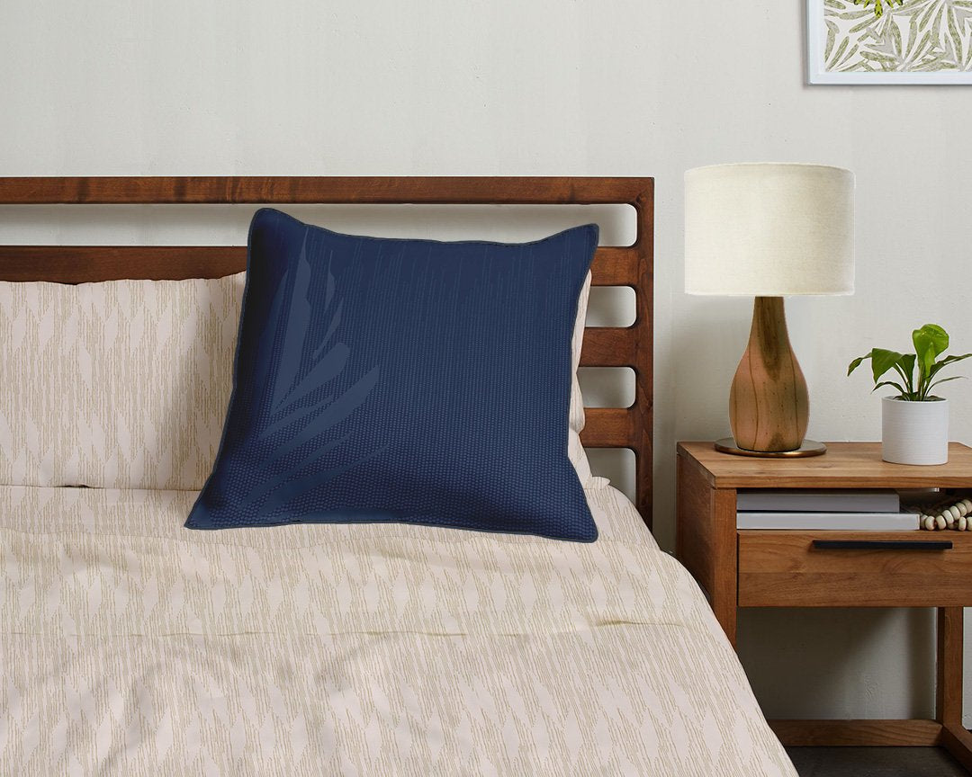Pop-Up Mākeke - Noho Home - Kanu Euro Sham Set (2 Pillowcases) - In Use