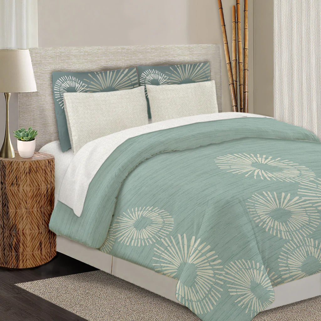 Pop-Up Mākeke - Noho Home - ʻOpihi Reversible Duvet Cover - Design Side