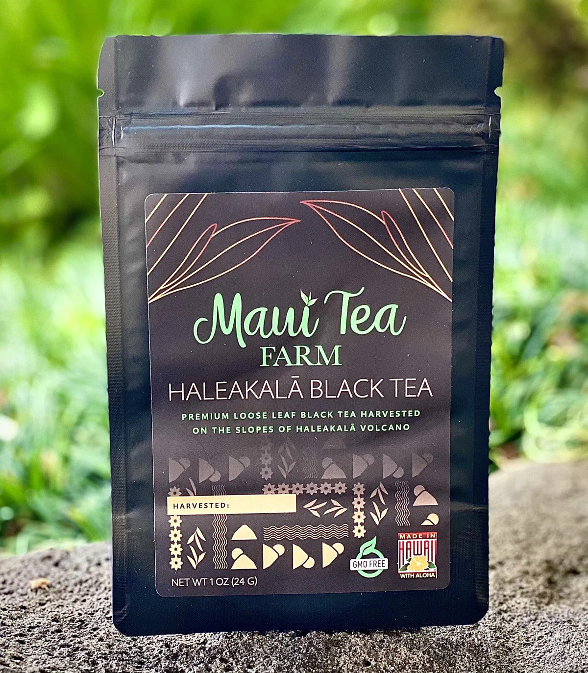 Pop-Up Mākeke - PonoInfusions - Organically Grown Haleakala Black Tea - Front View