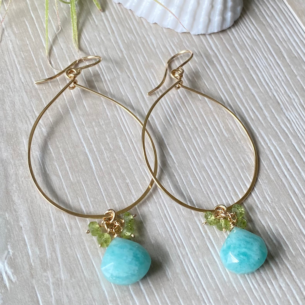 Pop-Up Mākeke - Stacey Lee Designs - Lina Hoop Earrings