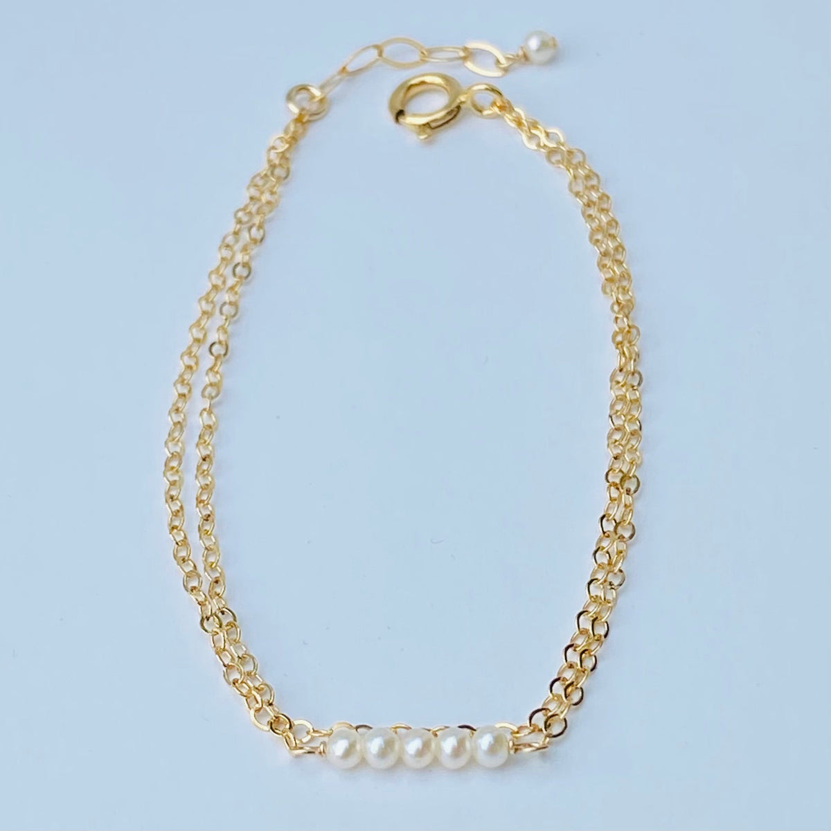 Pop-Up Mākeke - Stacey Lee Designs - Sweet Pea 14K Gold Fill Bracelet