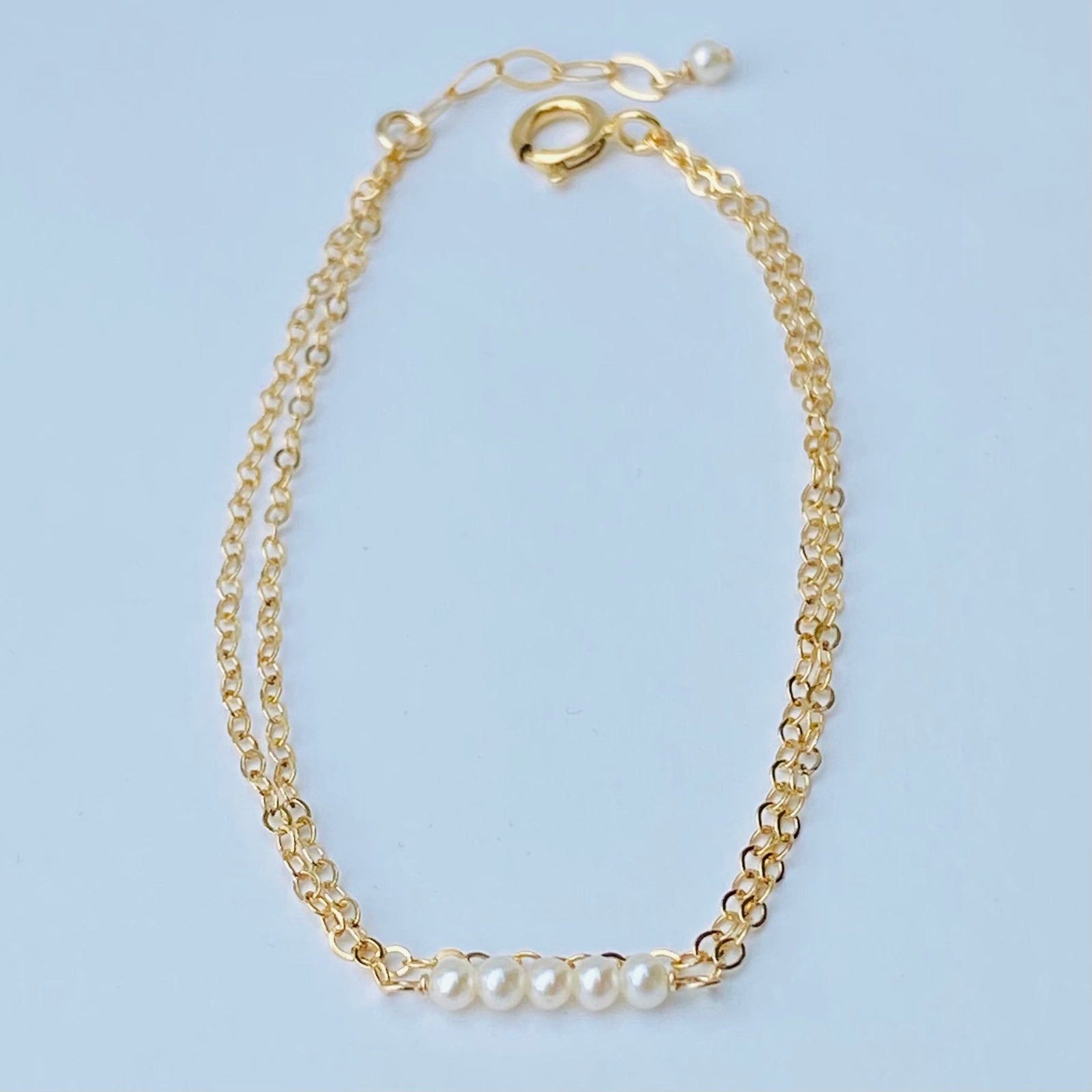 Pop-Up Mākeke - Stacey Lee Designs - Sweet Pea 14K Gold Fill Bracelet