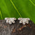 Pop-Up Mākeke - Te Hotu Mana Creations - Naupaka Sterling Silver Stud Earrings