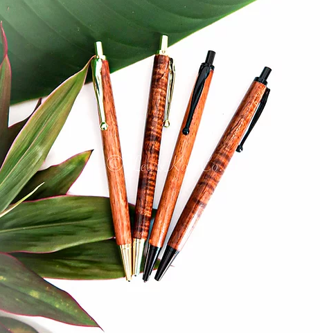 Koa Click Pen