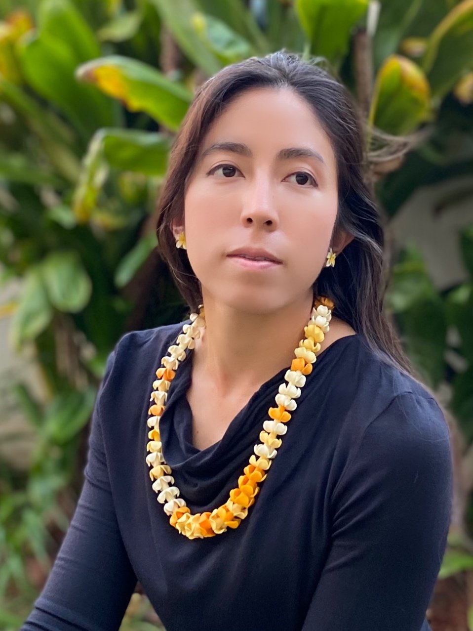 Homemade Mix Puakenikeni Lei - 25in