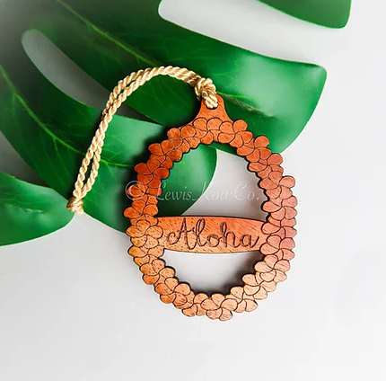 Koa Ornament