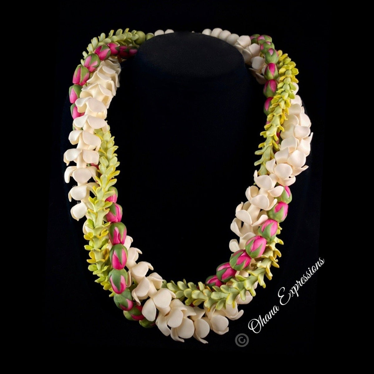 Lokelani Rosebud Lei - 25in