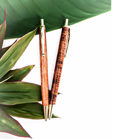 Koa Click Pen